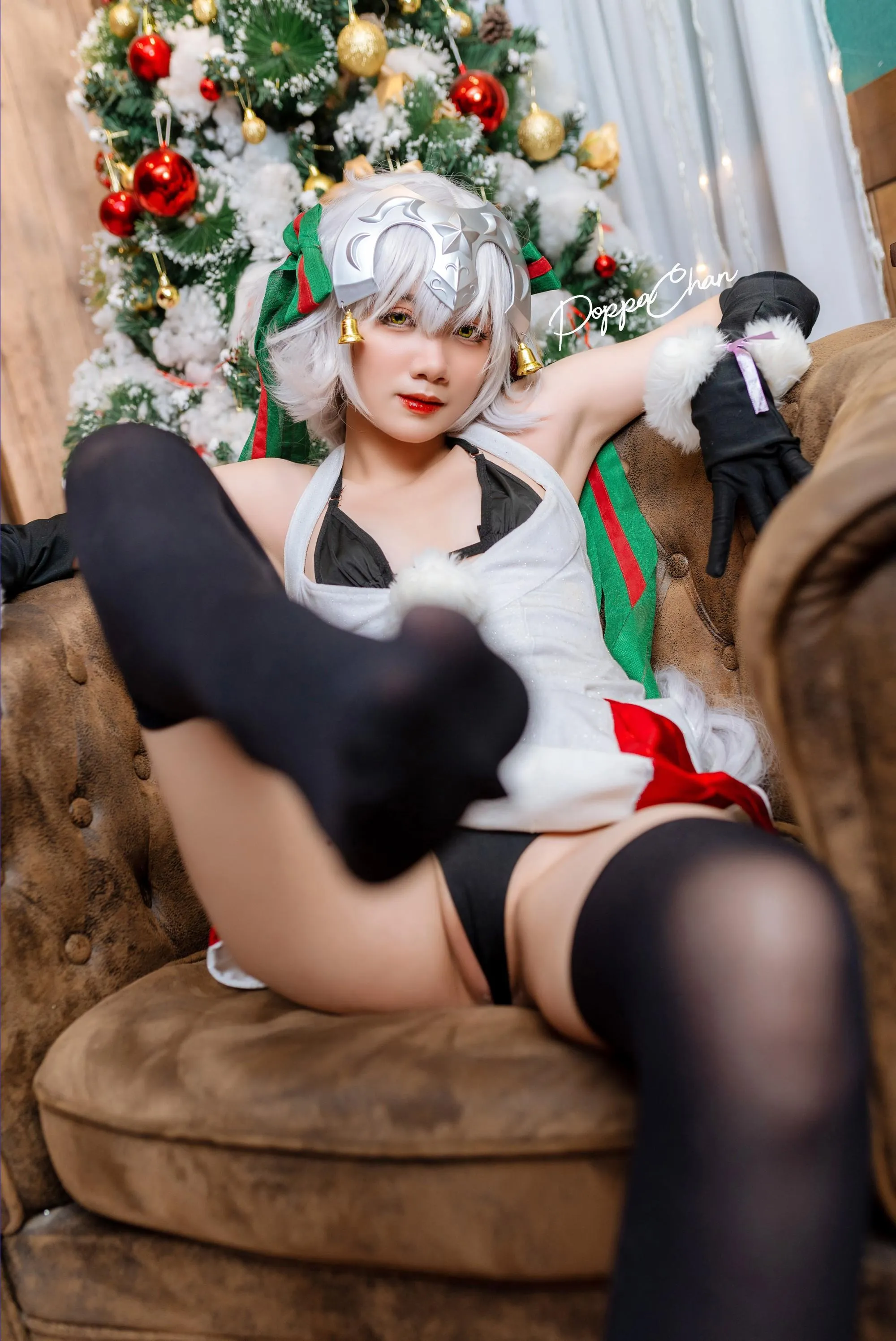 PoppaChan – NO.011 Jeanne Darc Alter Santa Lily [26P]插图6